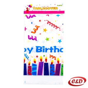 Party stolnjak; Happy Birthday