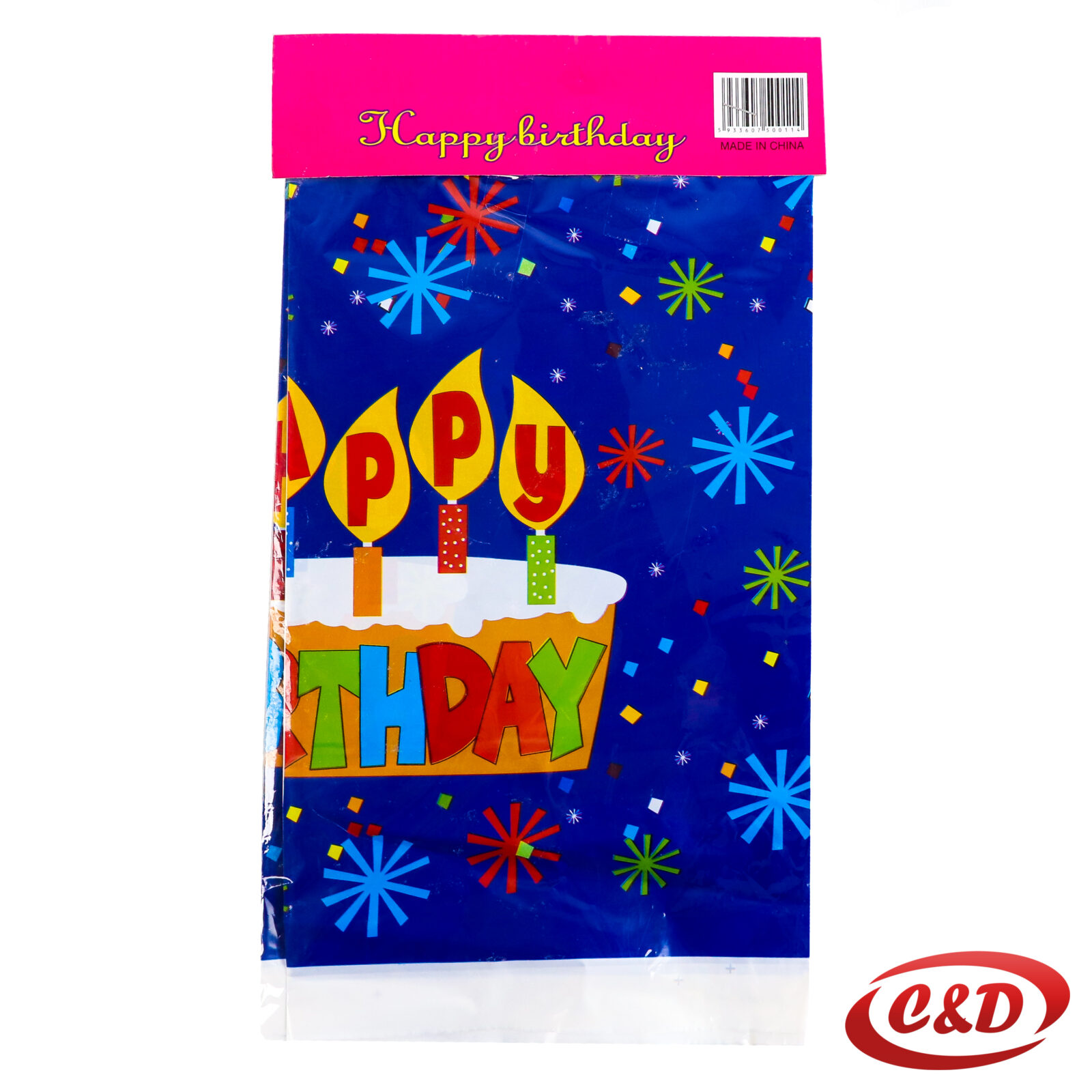 Party stolnjak; Happy Birthday