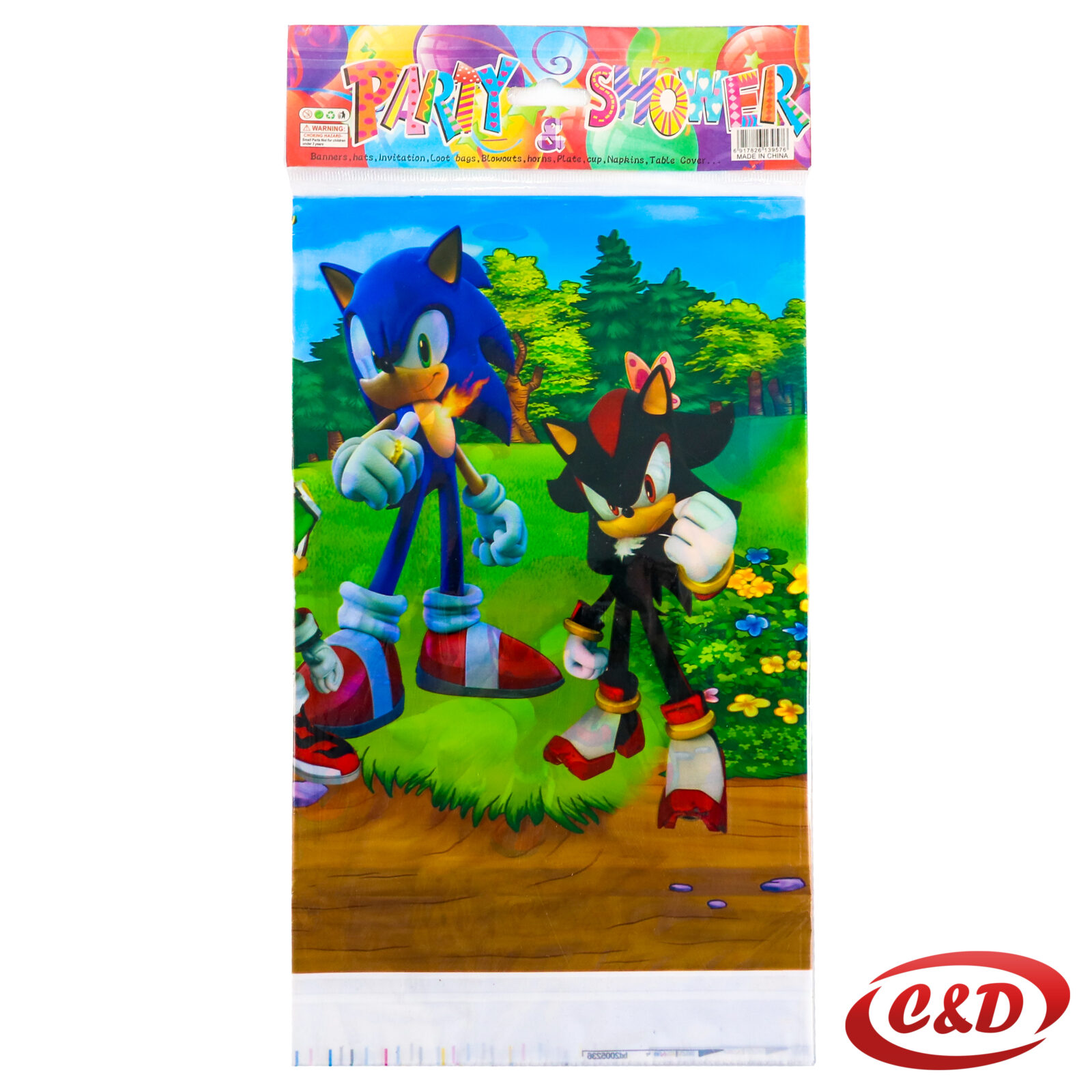 Party stolnjak; Sonic