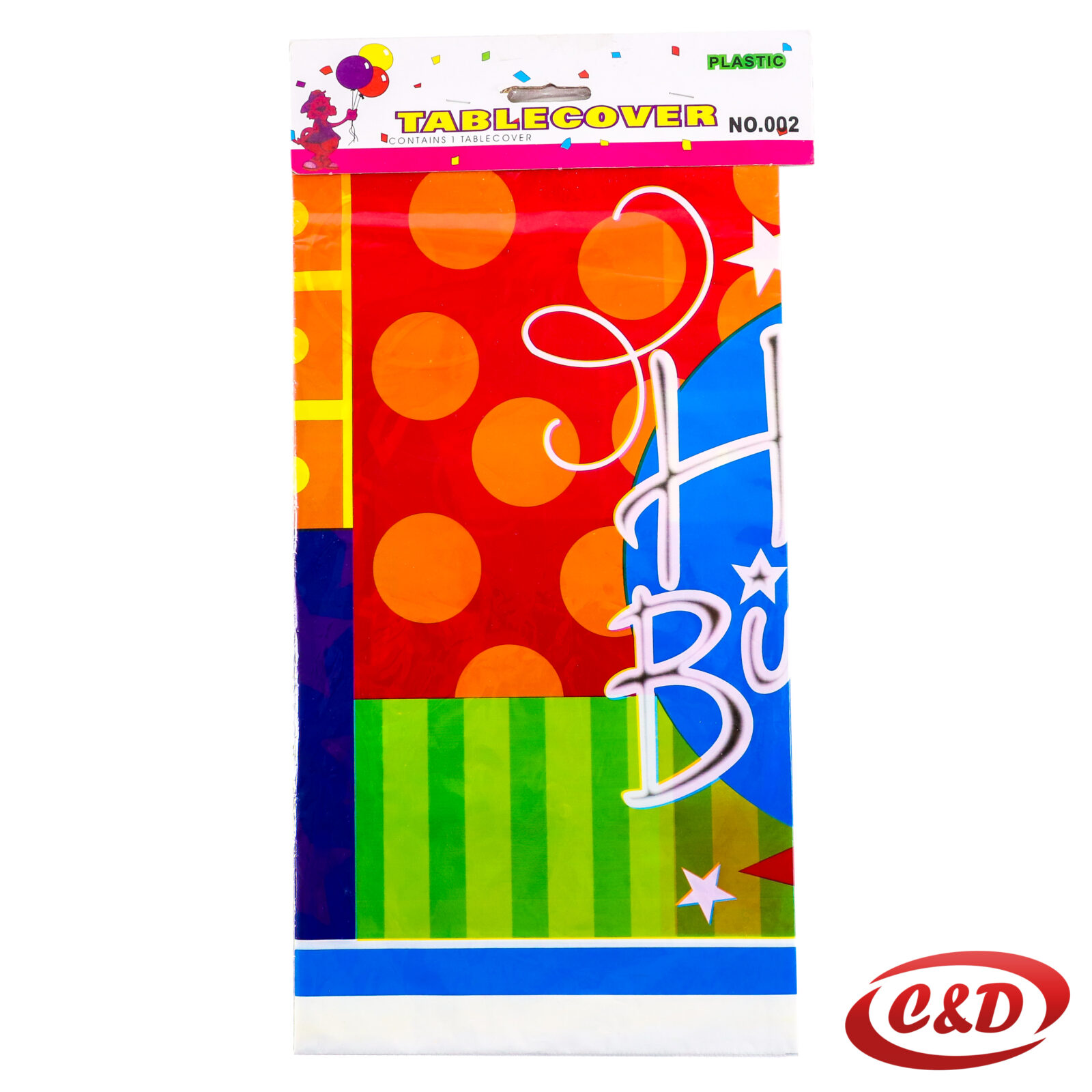 Party stolnjak; Happy Birthday