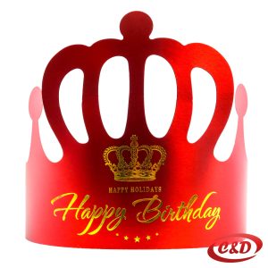 Party kruna; Happy BIrthday; 6/1