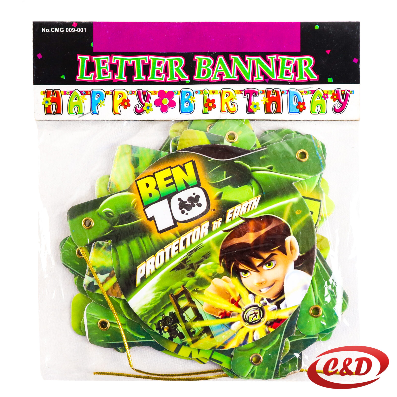 Natpis; Happy Birthday; Ben 10