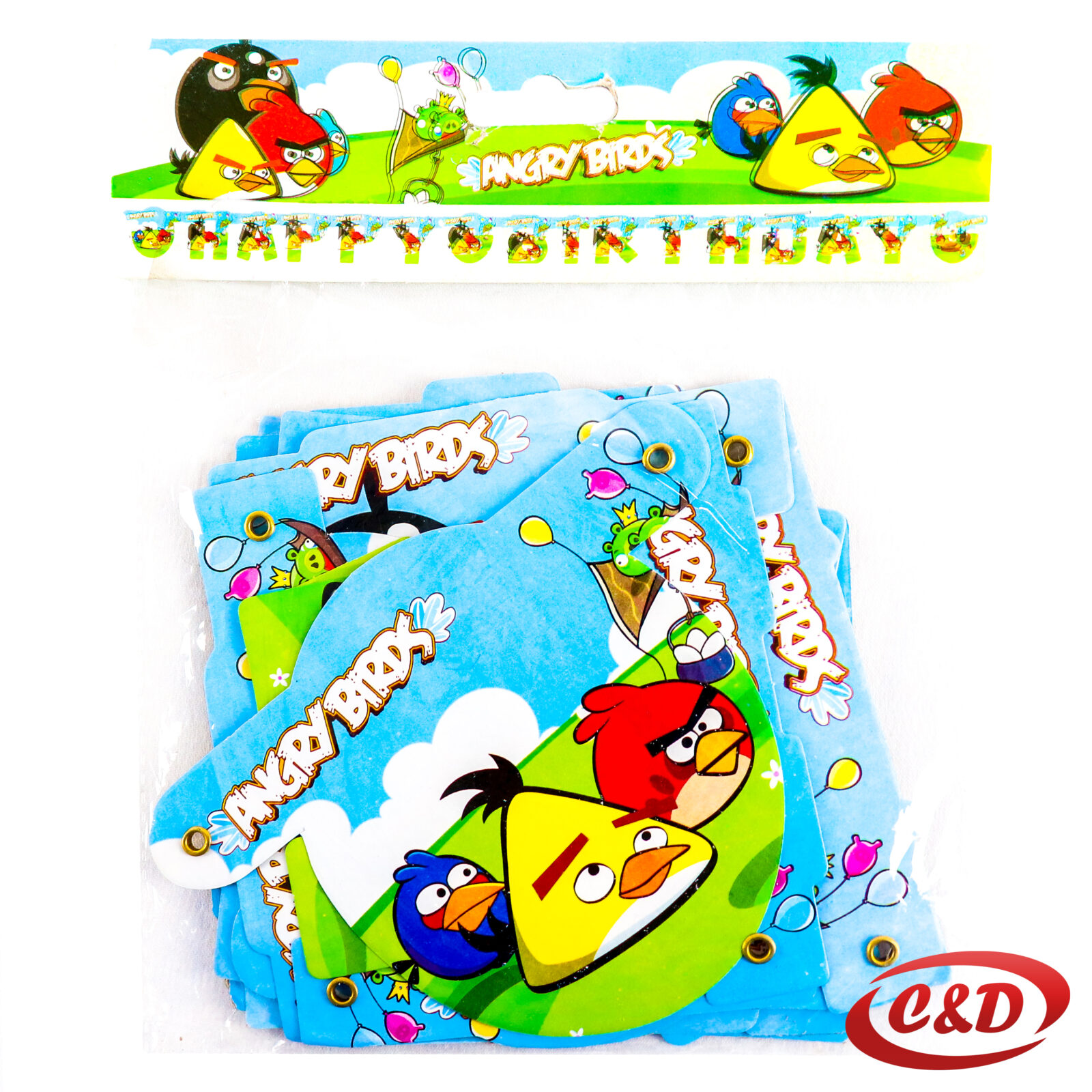 Natpis; Happy Birthday; Angry Birds