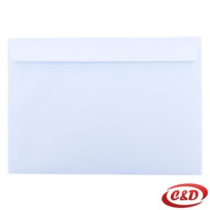 Bijela koverta dimenzija 25 × 18 cm za dokumente i pošiljke