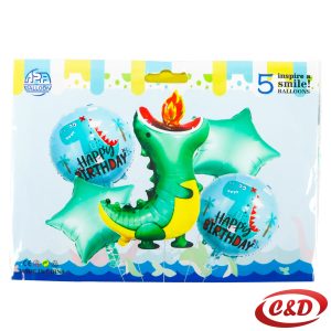 Balon set; Dinosaurus