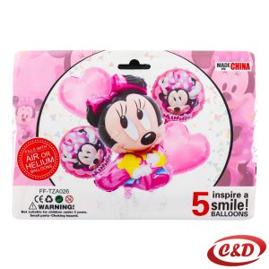 Balon set; Minnie Mouse