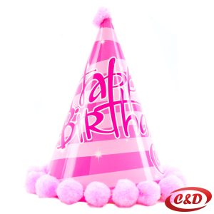 Party kapica; Happy Birthday; 1 komad