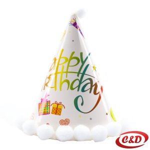 Party kapica; Happy Birthday; 1 komad