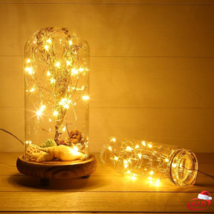 Lampice; LED; Mravi; Na siliku; Na baterije; Toplo Bijela