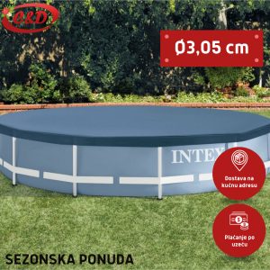INTEX; Prekrivač za bazen; Ø366 cm