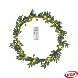 Vijenac s lampicama; 28 cm