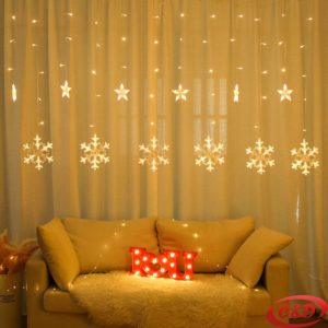 Lampice; LED; Ledenice; Pahulje; Toplo Bijela