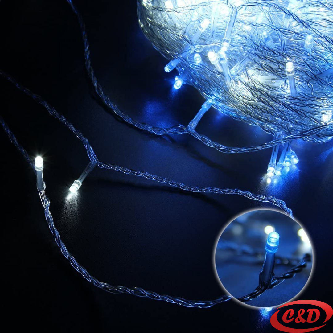 Lampice; LED; Mravi; 10 m; Plava - Slika 7