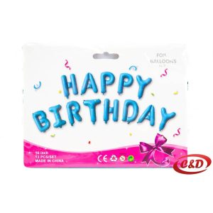 Balon set; Happy Birthday