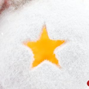 Novogodišnja keramička figura