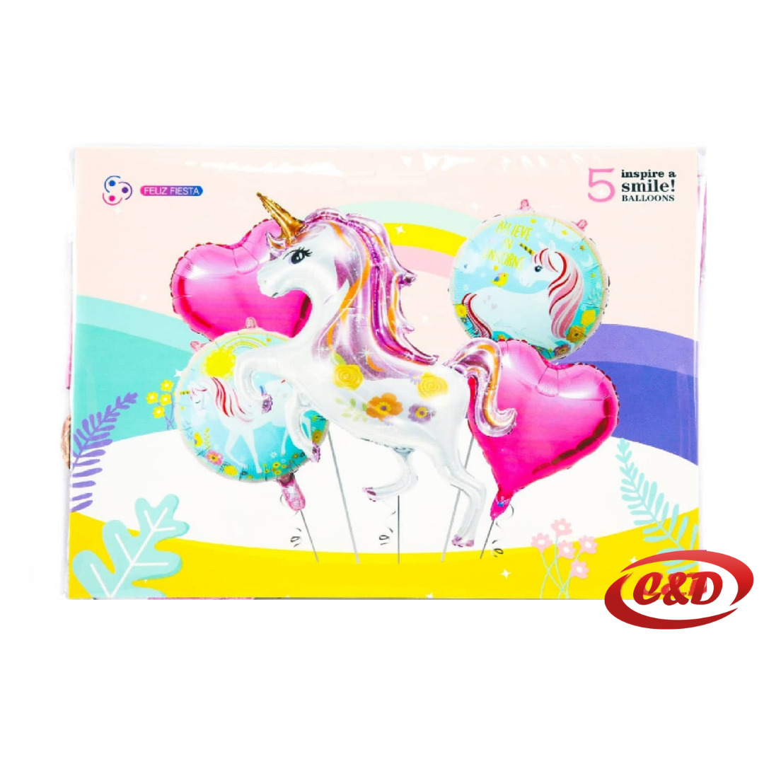 Balon set; Unicorn