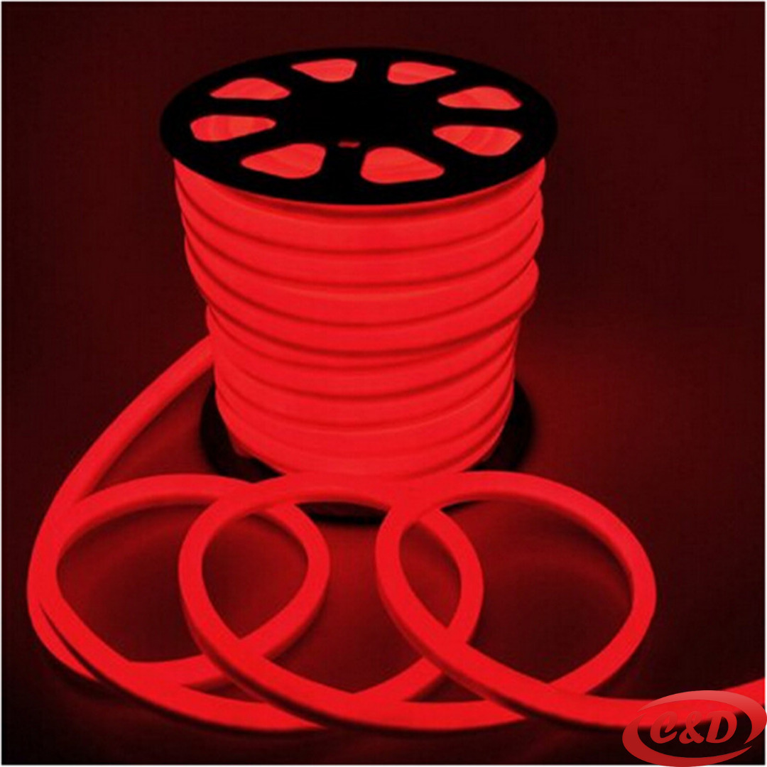 Neon flex; LED; Traka; 1 m; Crvena - Slika 2