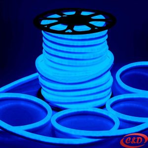 Neon flex; LED; Traka; 1 m; Plava