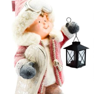 Novogodišnja keramička figura