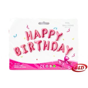 Balon set; Happy Birthday