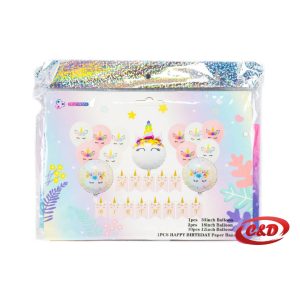 Balon set; Unicorn