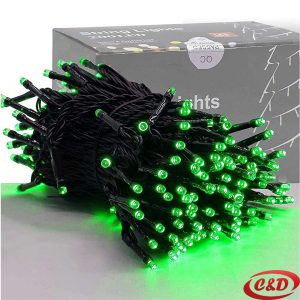 Lampice; LED; Mravi; 10 m; Zelena