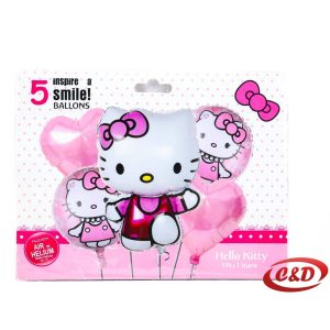 Balon set; Hello Kitty
