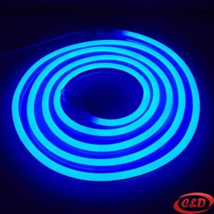 Neon flex; LED; Traka; 1 m; Plava