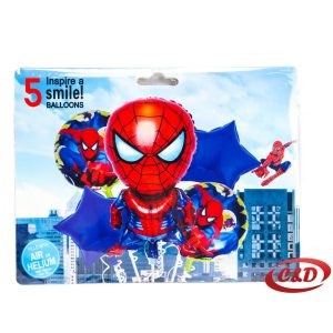 Balon set; Spiderman