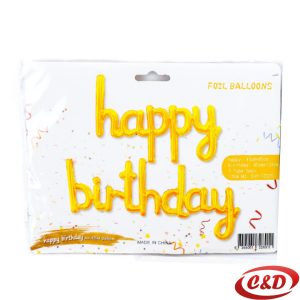 Balon set; Happy Birthday