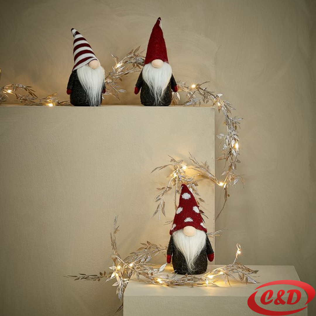 Lampice; LED; Skuld; Na baterije; 2 m; Toplo Bijela - Slika 2