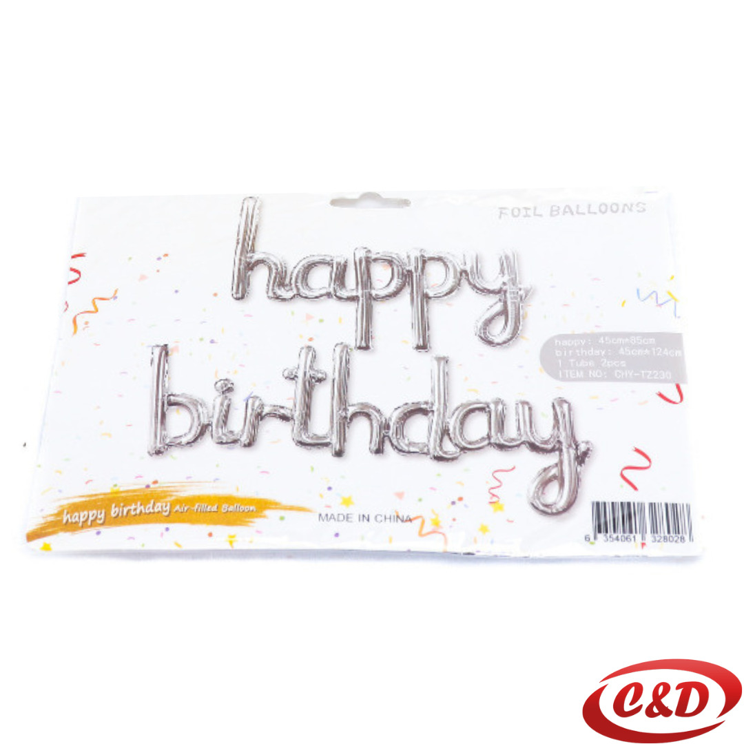 Balon set; Happy Birthday