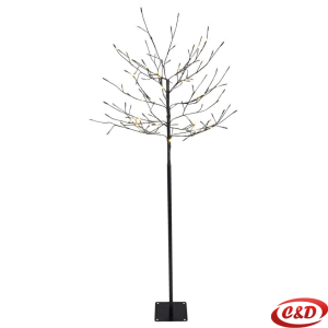 Svjetleće drvce; LED; Pektolit; 150 cm; Toplo Bijela