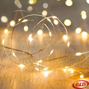 Lampice LED; MRAVI na siliku na baterije