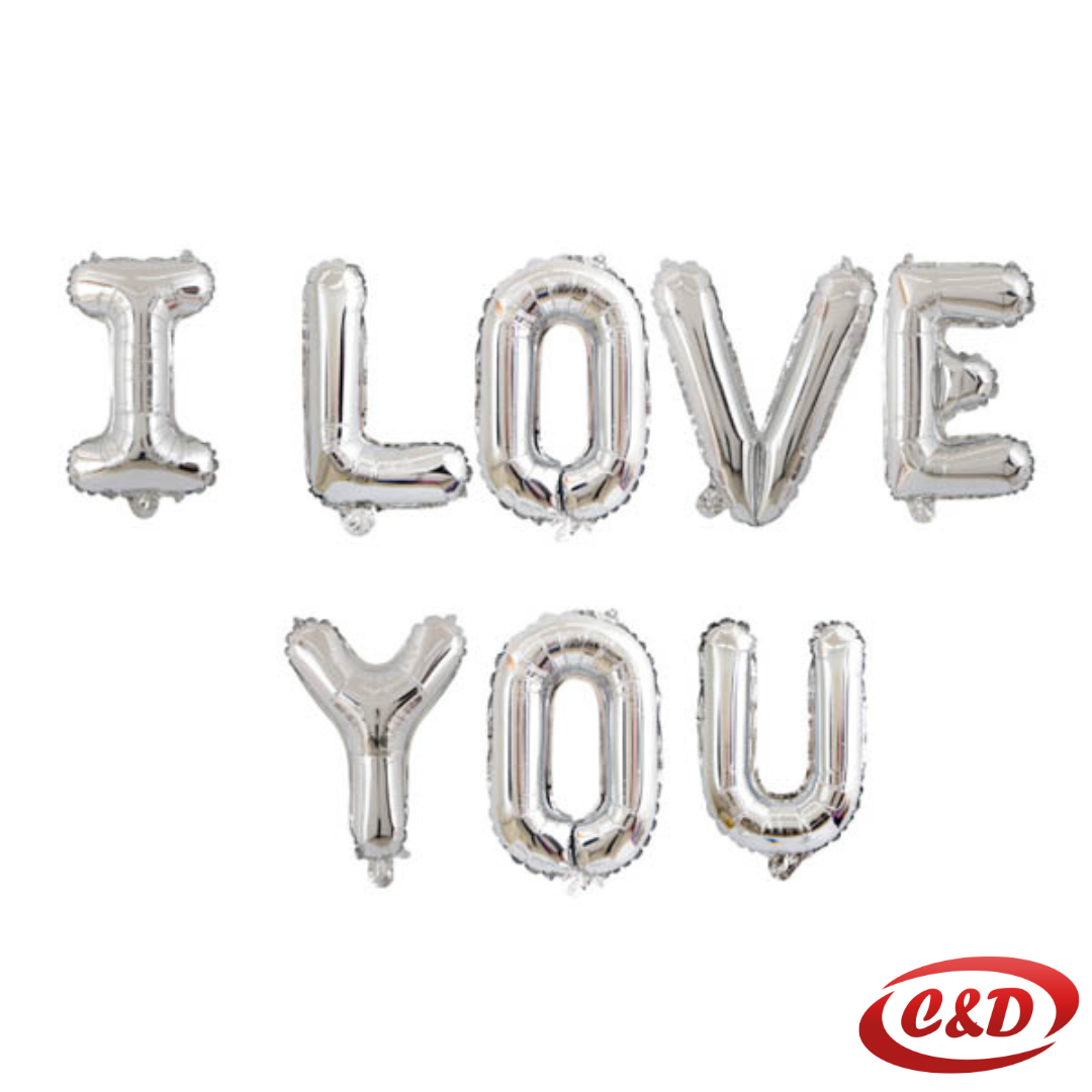 Balon set; I love you