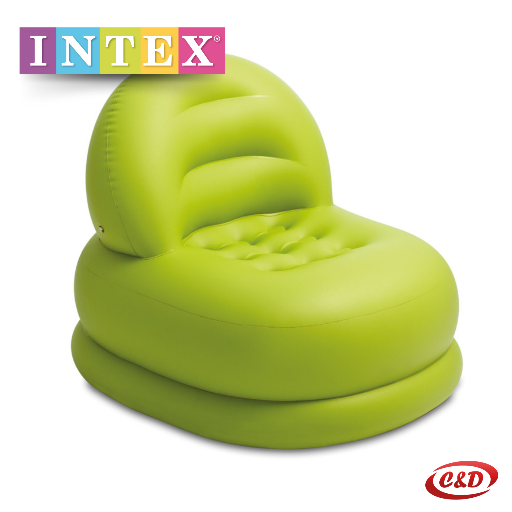 INTEX Zračna fotelja; 84 x 99 x 76 cm - Slika 2