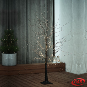 Svjetleće drvce AGREBODA; V180 cm; 840LED