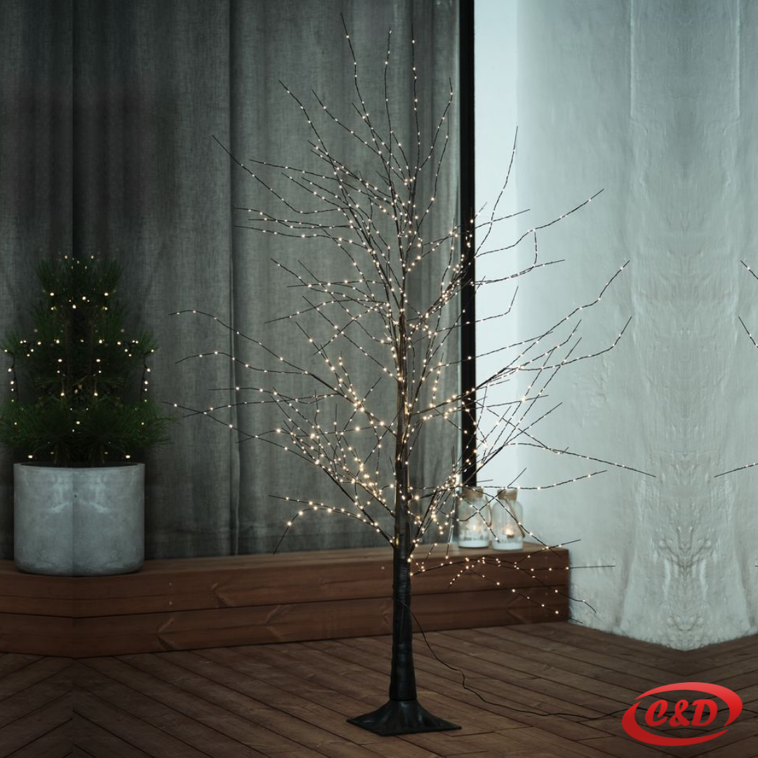 Svjetleće LED drvce 180 cm sa 840 LED sijalica toplo bijele boje