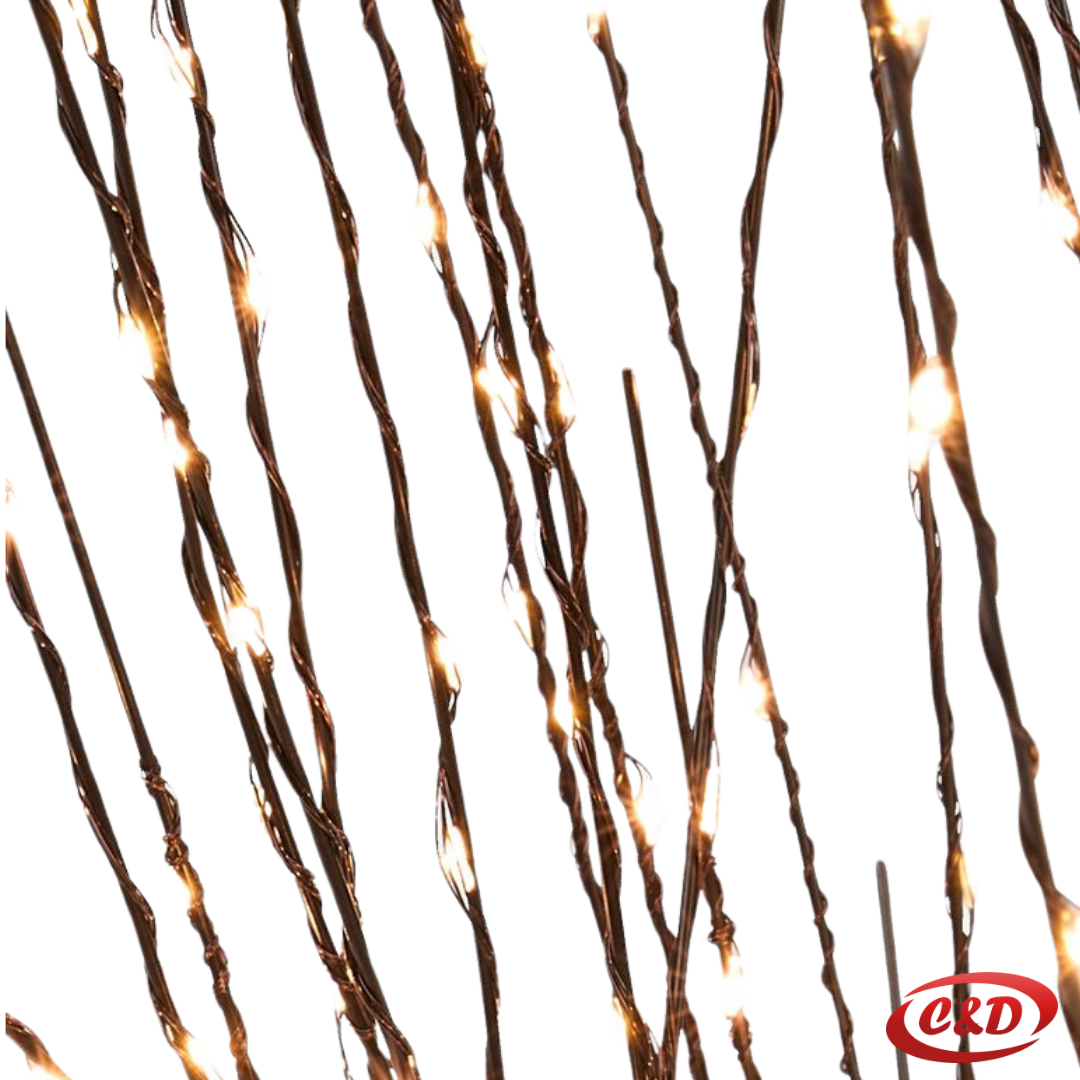 Svjetleće drvce; LED; Agreboda; 180 cm; Toplo Bijela - Slika 2