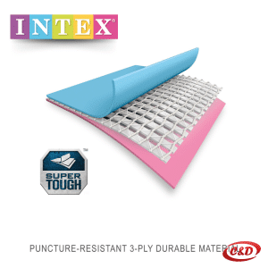 INTEX Bazen; Metalna konstrukcija; 220 x 150 x 60 cm