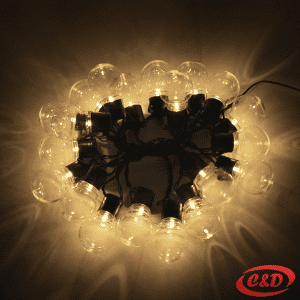 Lampice; LED; Žarulje; 5 m; Toplo Bijela