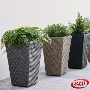 Vaza; Ratan; Blommor