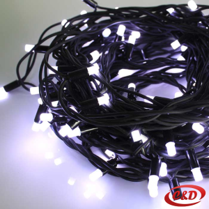 LED FLASH lampice Mravi 20 m bijelo svjetlo