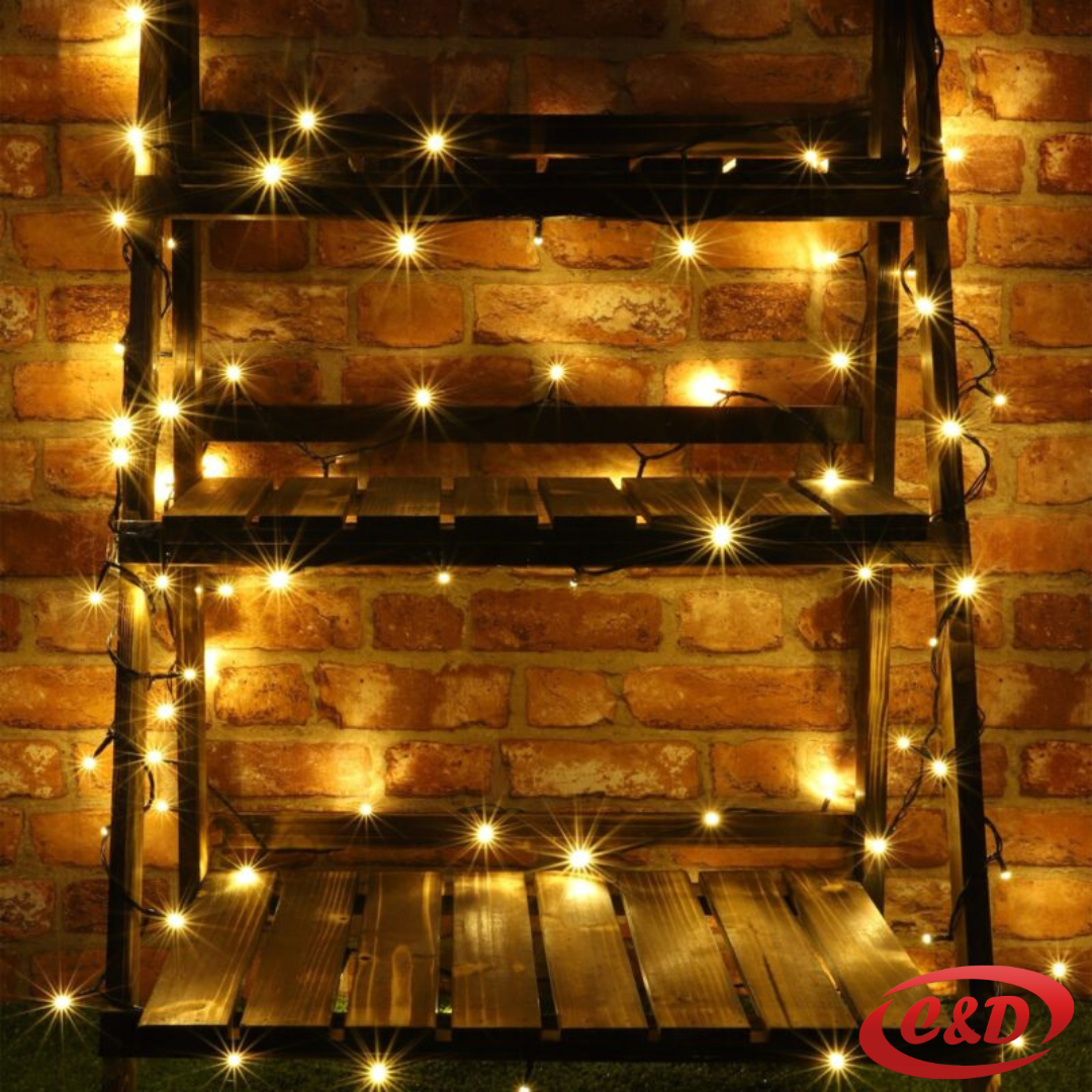 Lampice; LED; Mravi; 20 m; Bijela - Slika 12