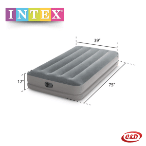INTEX Zračni madrac; Dura-Beam Standard Prestige s ugrađenom USB električnom pumpom