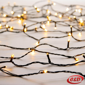 LED lampice Mravi 20 m toplo bijelo svjetlo