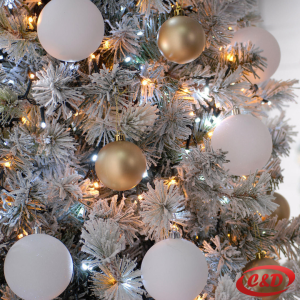 LED FLASH lampice mravi 50 m toplo bijele