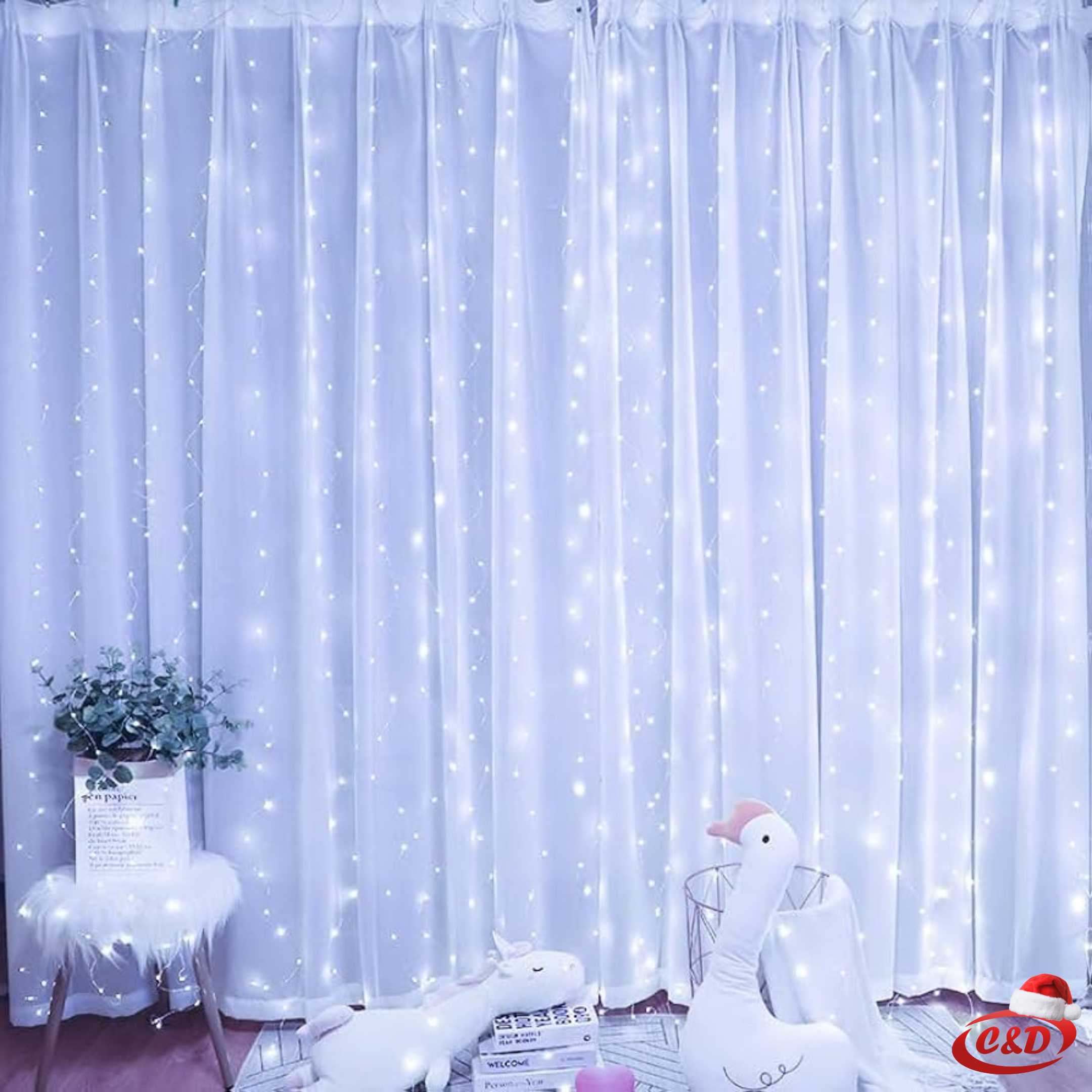 Lampice LED; LEDENICE/ZAVJESA; 3 x 2 m