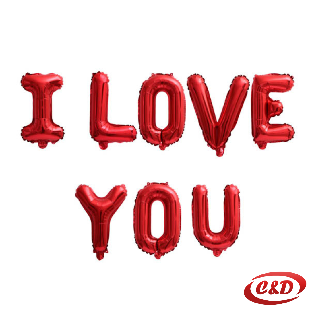 Balon set; I love you