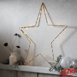 Zvijezda; LED; 40 cm; Toplo Bijela